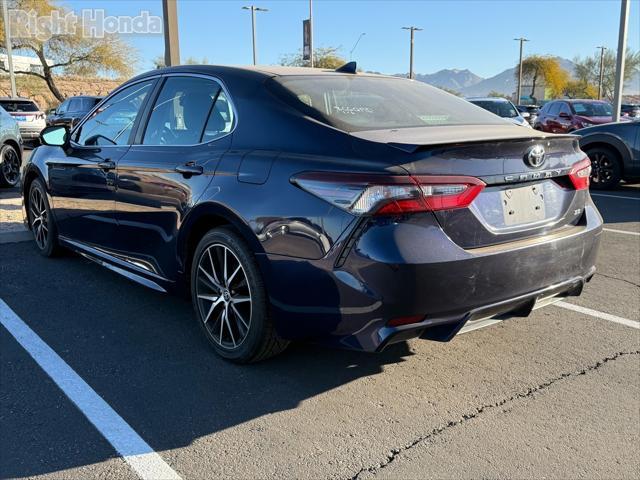 used 2021 Toyota Camry car, priced at $19,288