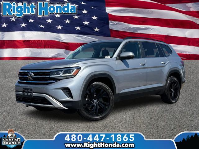 used 2022 Volkswagen Atlas car, priced at $24,288