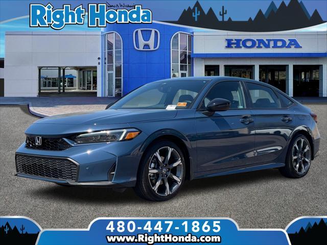 new 2025 Honda Civic Hybrid car, priced at $31,852
