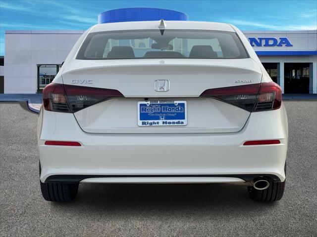 new 2025 Honda Civic car, priced at $28,844