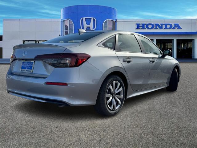 new 2025 Honda Civic car, priced at $26,389