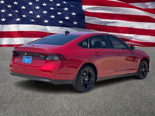 new 2025 Honda Accord car, priced at $30,996