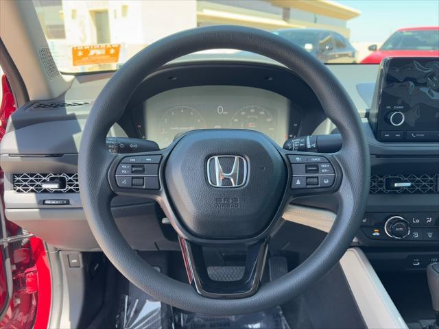 new 2025 Honda Accord car, priced at $30,996