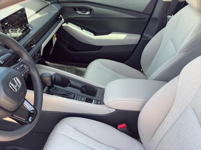 new 2025 Honda Accord car, priced at $30,996