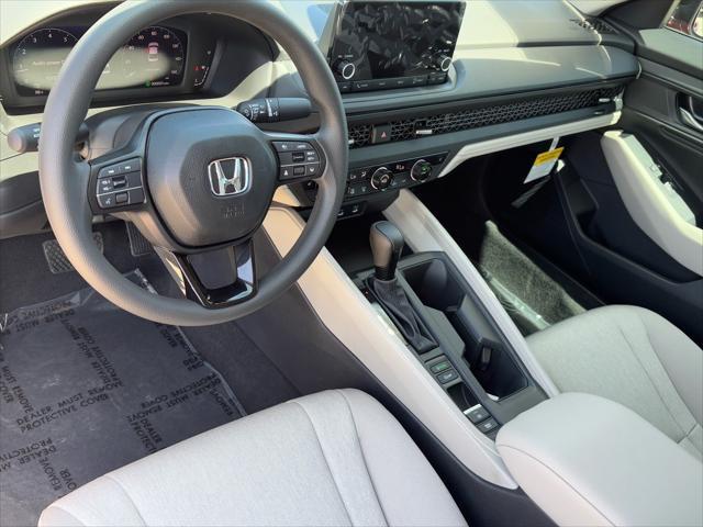 new 2025 Honda Accord car, priced at $30,996