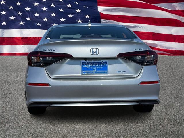 new 2025 Honda Civic Hybrid car, priced at $29,015