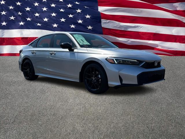 new 2025 Honda Civic Hybrid car, priced at $29,015