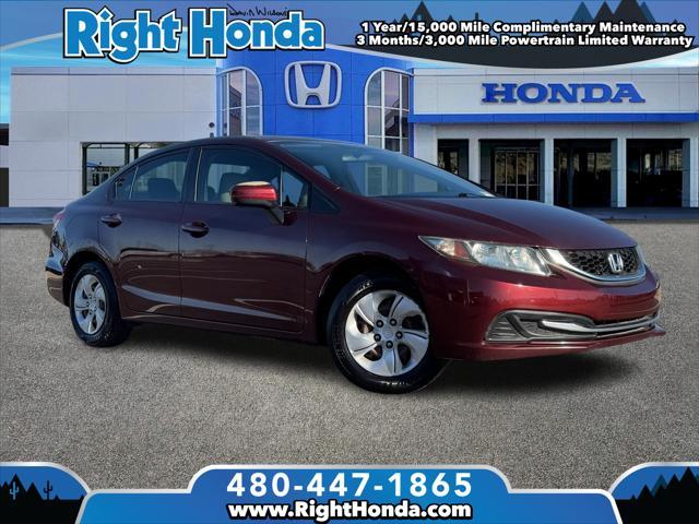 used 2015 Honda Civic car, priced at $8,988