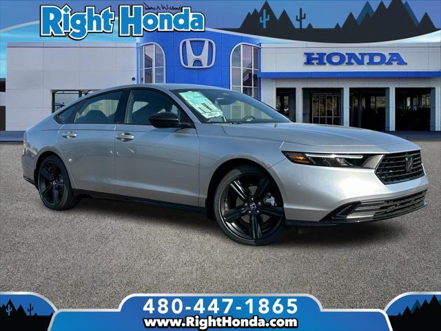 new 2024 Honda Accord Hybrid car, priced at $35,531