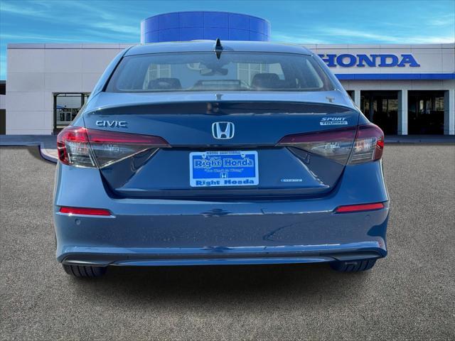 new 2025 Honda Civic Hybrid car, priced at $31,852