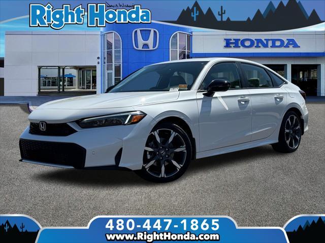 new 2025 Honda Civic Hybrid car, priced at $31,852