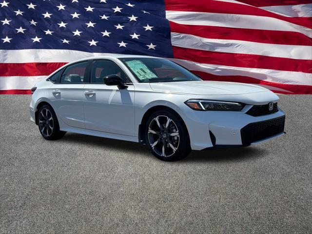 new 2025 Honda Civic Hybrid car, priced at $31,852