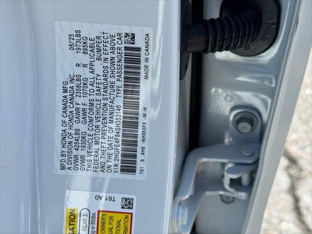 new 2025 Honda Civic Hybrid car, priced at $29,449