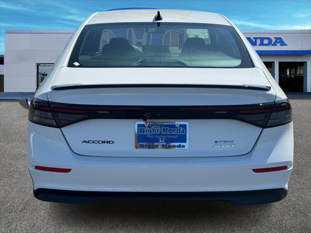 new 2025 Honda Accord Hybrid car, priced at $34,964