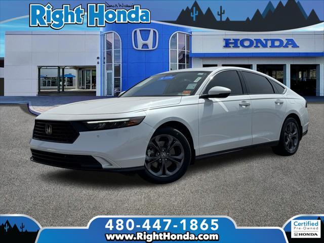 used 2023 Honda Accord Hybrid car, priced at $28,688