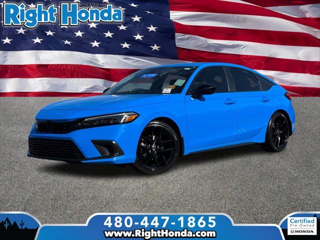used 2022 Honda Civic car, priced at $22,488