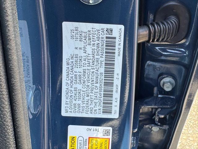 new 2025 Honda Civic Hybrid car, priced at $31,852
