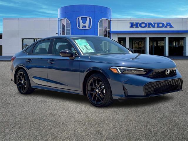 new 2025 Honda Civic Hybrid car, priced at $29,449