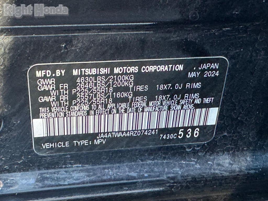 used 2024 Mitsubishi Eclipse Cross car, priced at $17,880