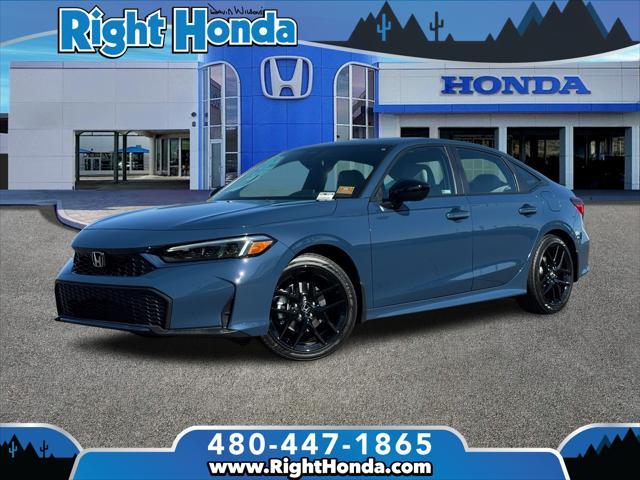 new 2025 Honda Civic Hybrid car, priced at $29,449