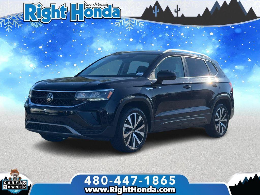 used 2024 Volkswagen Taos car, priced at $15,240