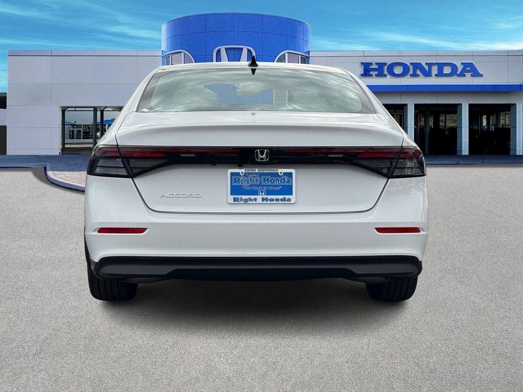 new 2025 Honda Accord car, priced at $30,996