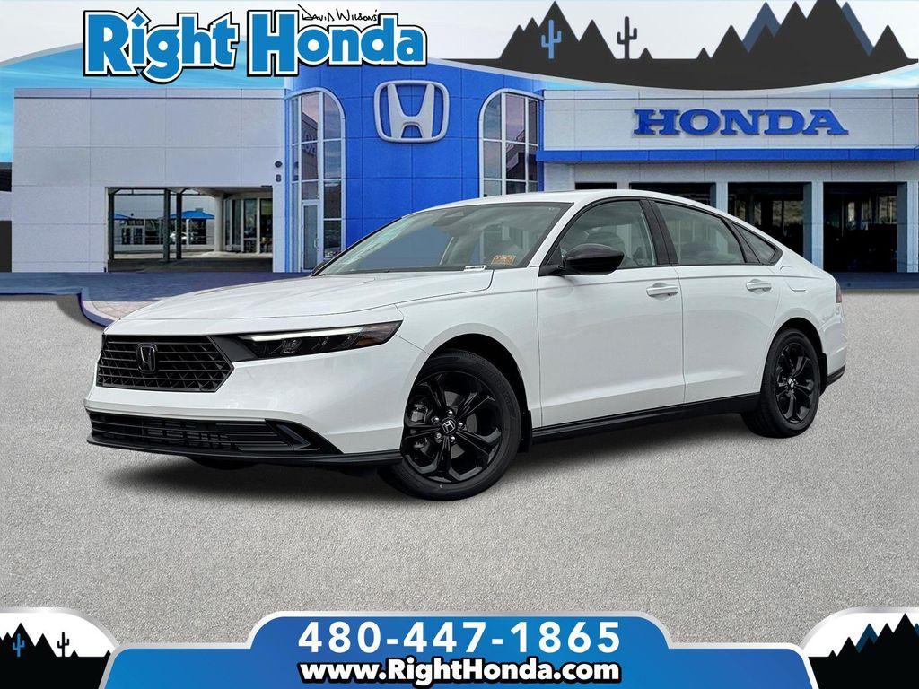 new 2025 Honda Accord car, priced at $30,996