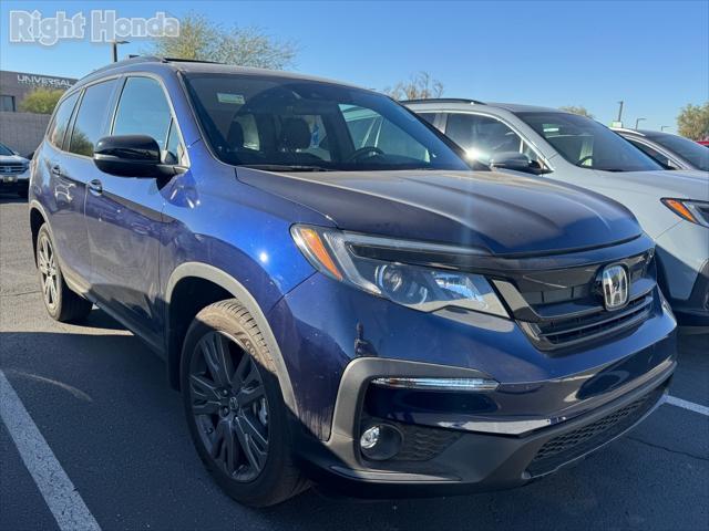 used 2022 Honda Pilot car, priced at $27,259