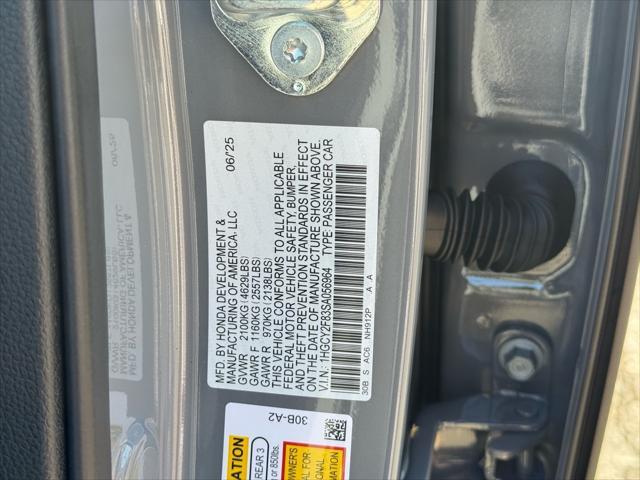 new 2025 Honda Accord Hybrid car, priced at $38,416