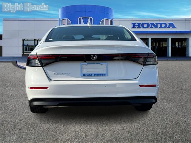 used 2024 Honda Accord car, priced at $24,260