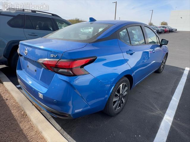 used 2021 Nissan Versa car, priced at $14,053