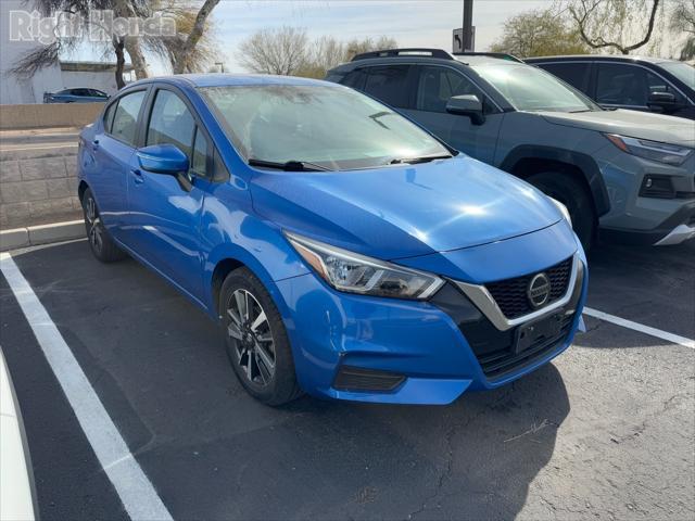 used 2021 Nissan Versa car, priced at $14,053