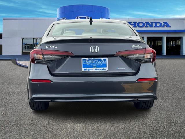 new 2025 Honda Civic Hybrid car, priced at $31,419