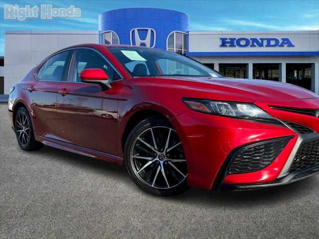 used 2021 Toyota Camry car, priced at $20,688