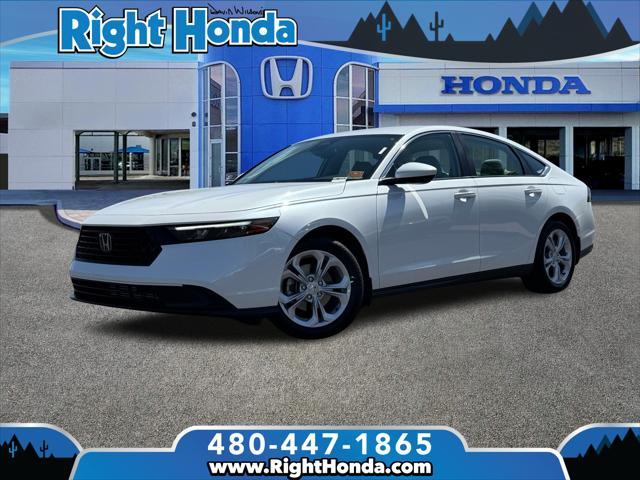 new 2025 Honda Accord car, priced at $28,959