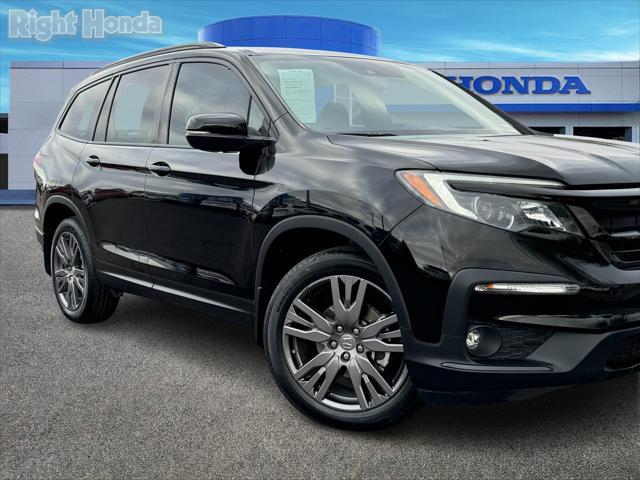 used 2022 Honda Pilot car, priced at $25,888