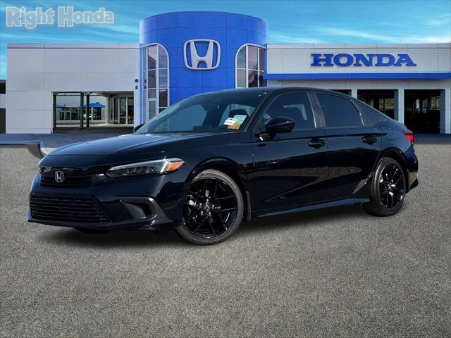 used 2023 Honda Civic car, priced at $21,694