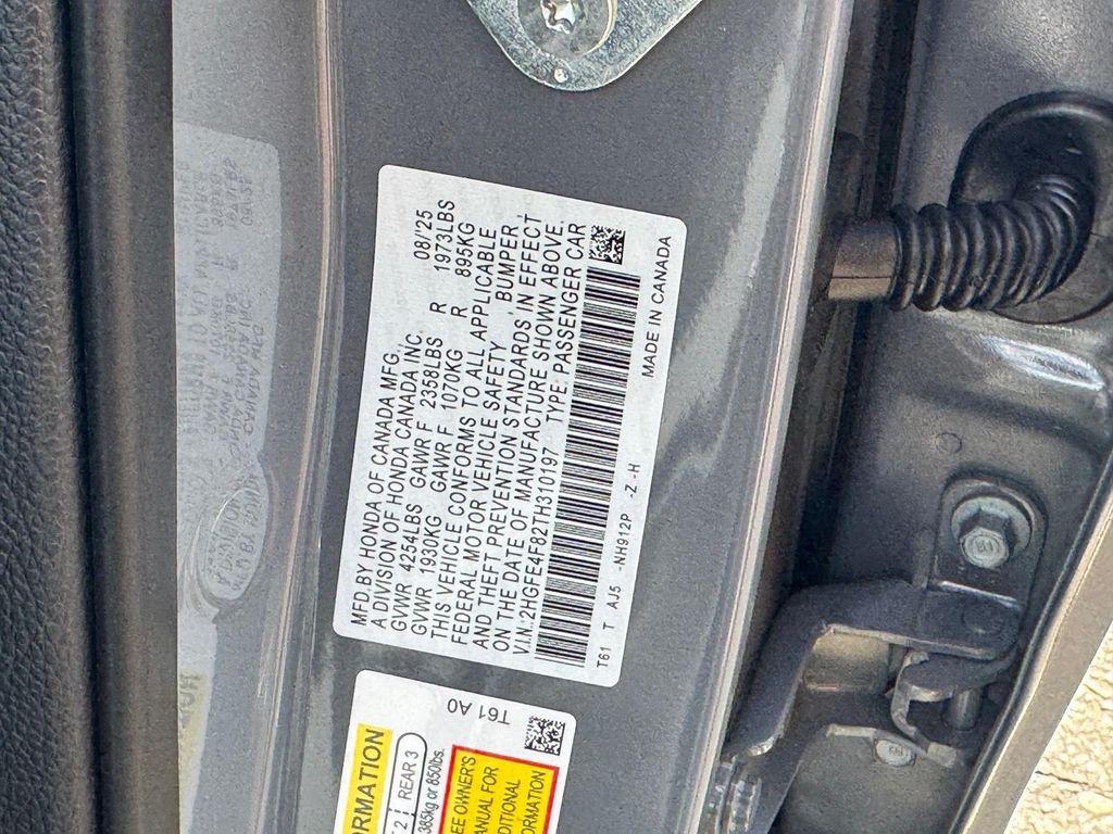 new 2026 Honda Civic Hybrid car, priced at $32,224