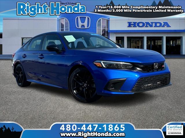 used 2023 Honda Civic Si car, priced at $28,188