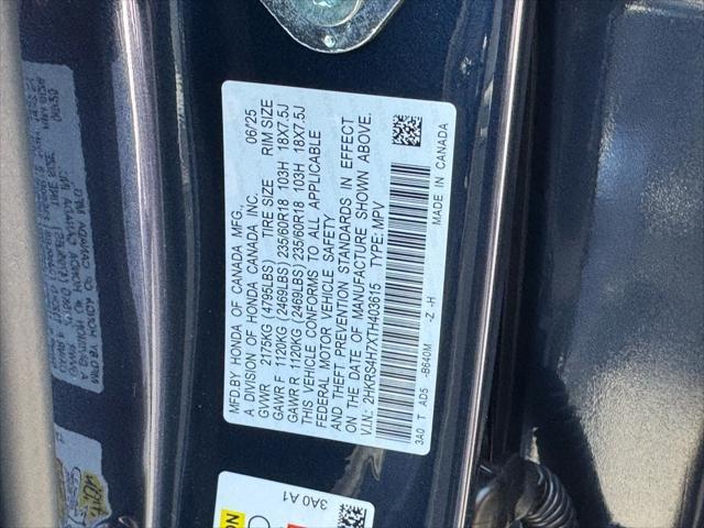 new 2026 Honda CR-V car, priced at $38,295