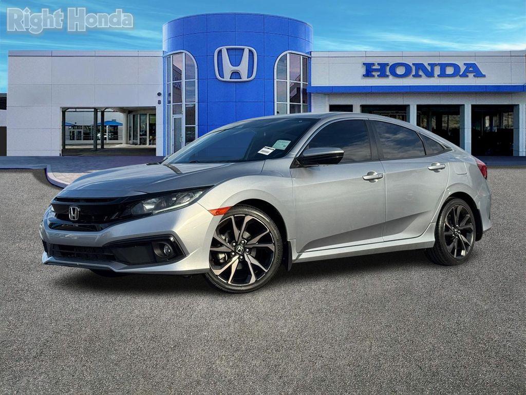 used 2020 Honda Civic car, priced at $17,128