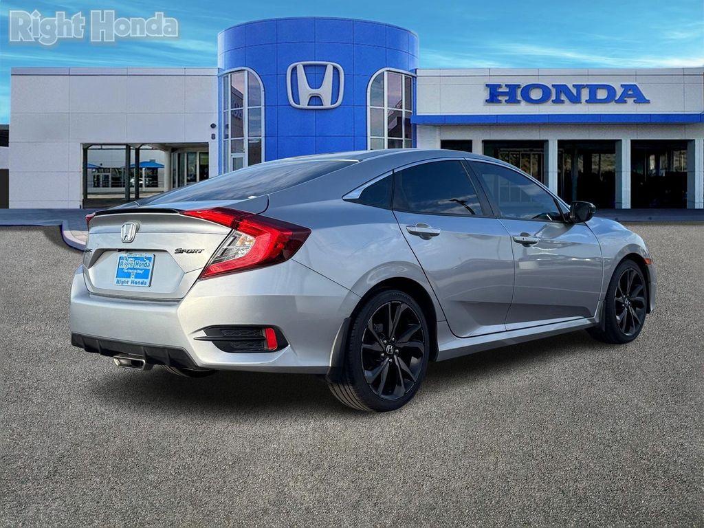 used 2020 Honda Civic car, priced at $17,128