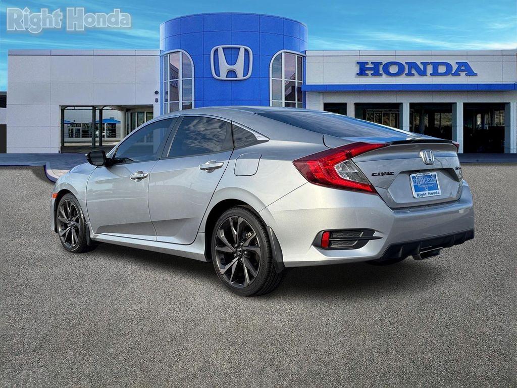 used 2020 Honda Civic car, priced at $17,128