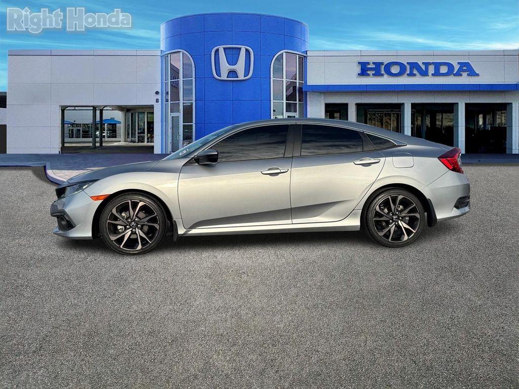used 2020 Honda Civic car, priced at $17,128
