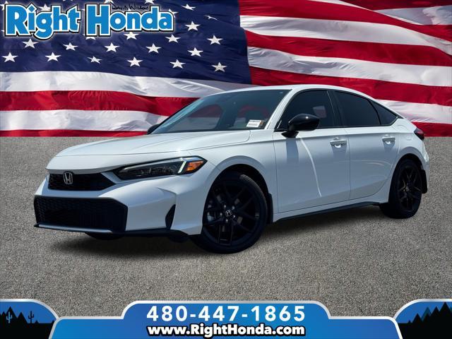 new 2025 Honda Civic Hybrid car, priced at $30,604