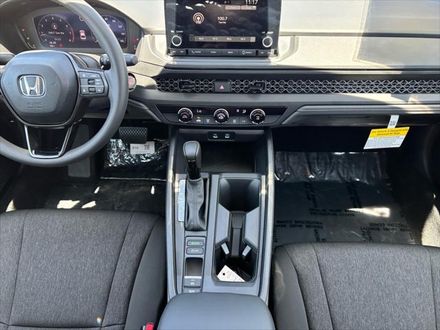 new 2025 Honda Accord car, priced at $28,959