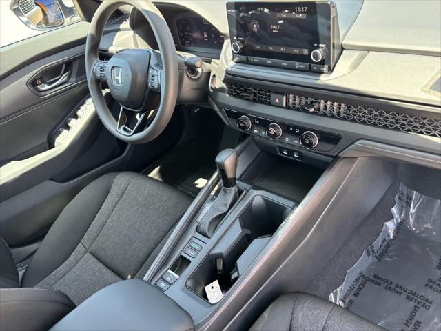new 2025 Honda Accord car, priced at $28,959