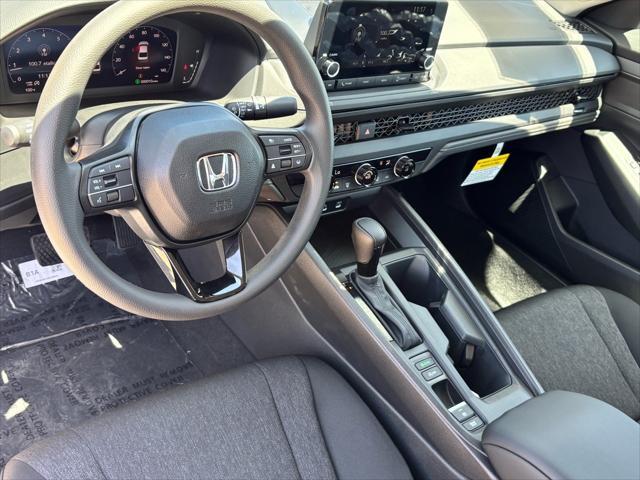 new 2025 Honda Accord car, priced at $28,959