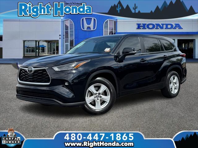used 2023 Toyota Highlander car, priced at $28,288