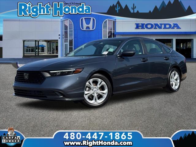 used 2024 Honda Accord car, priced at $23,894